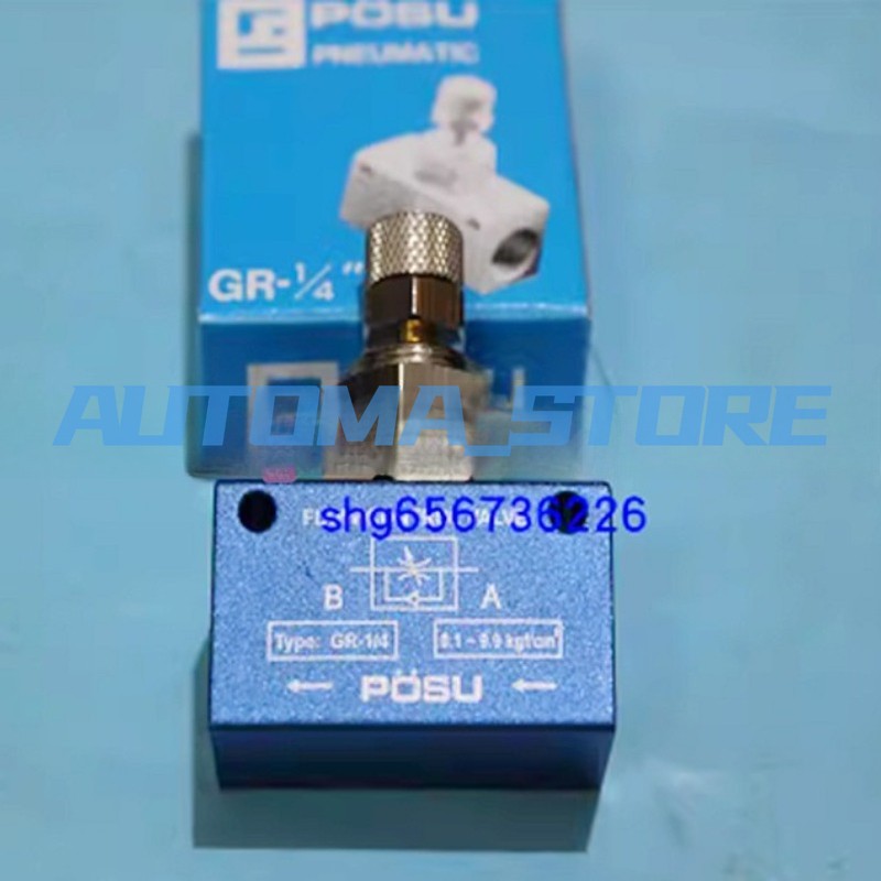 1PC For GR-3/8 POSU flow control valve/speed control valve/regulating valve #AM