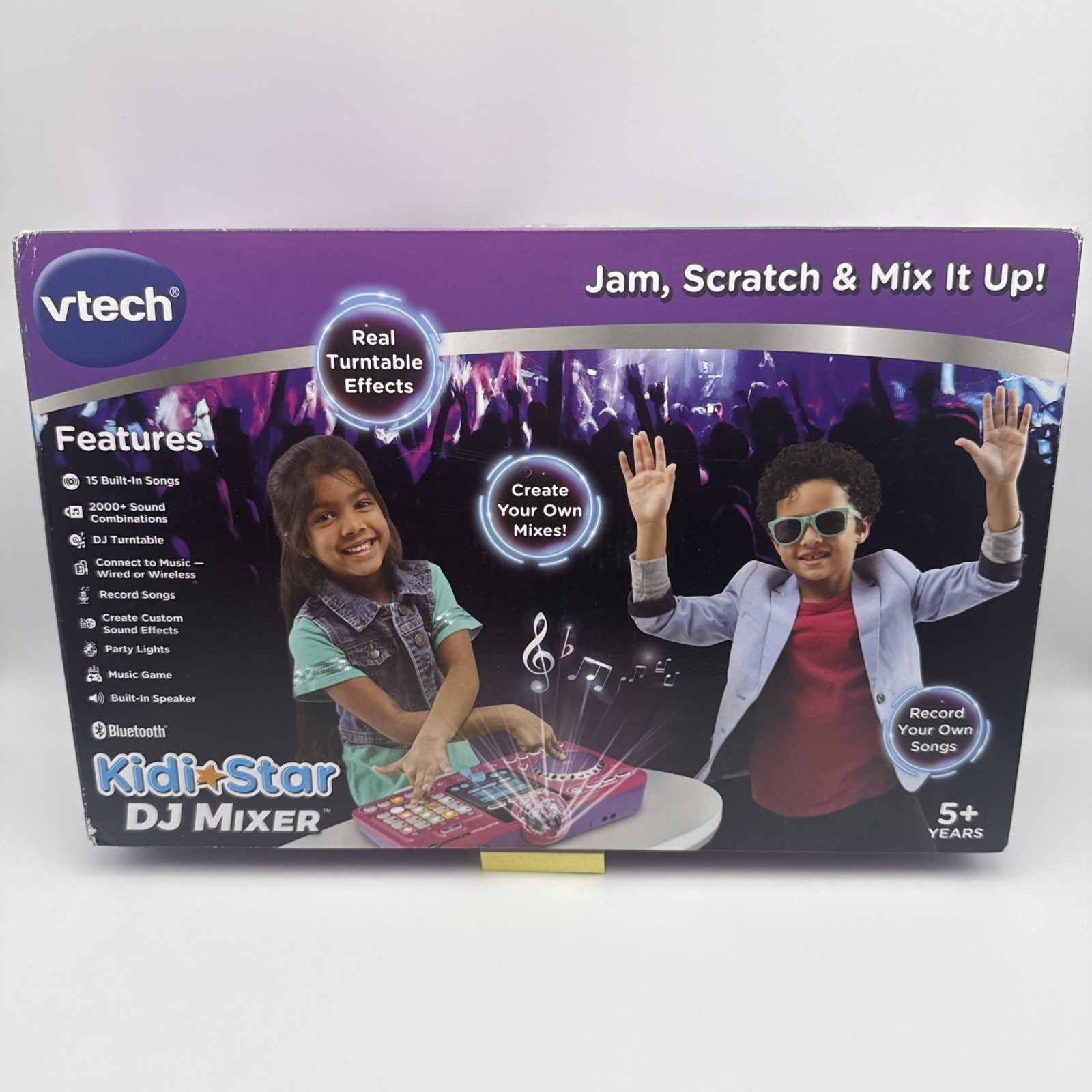 VTech Kiddi Star Karaoke Machine Deluxe with 2 Microphones Sealed  (Ages 5+)