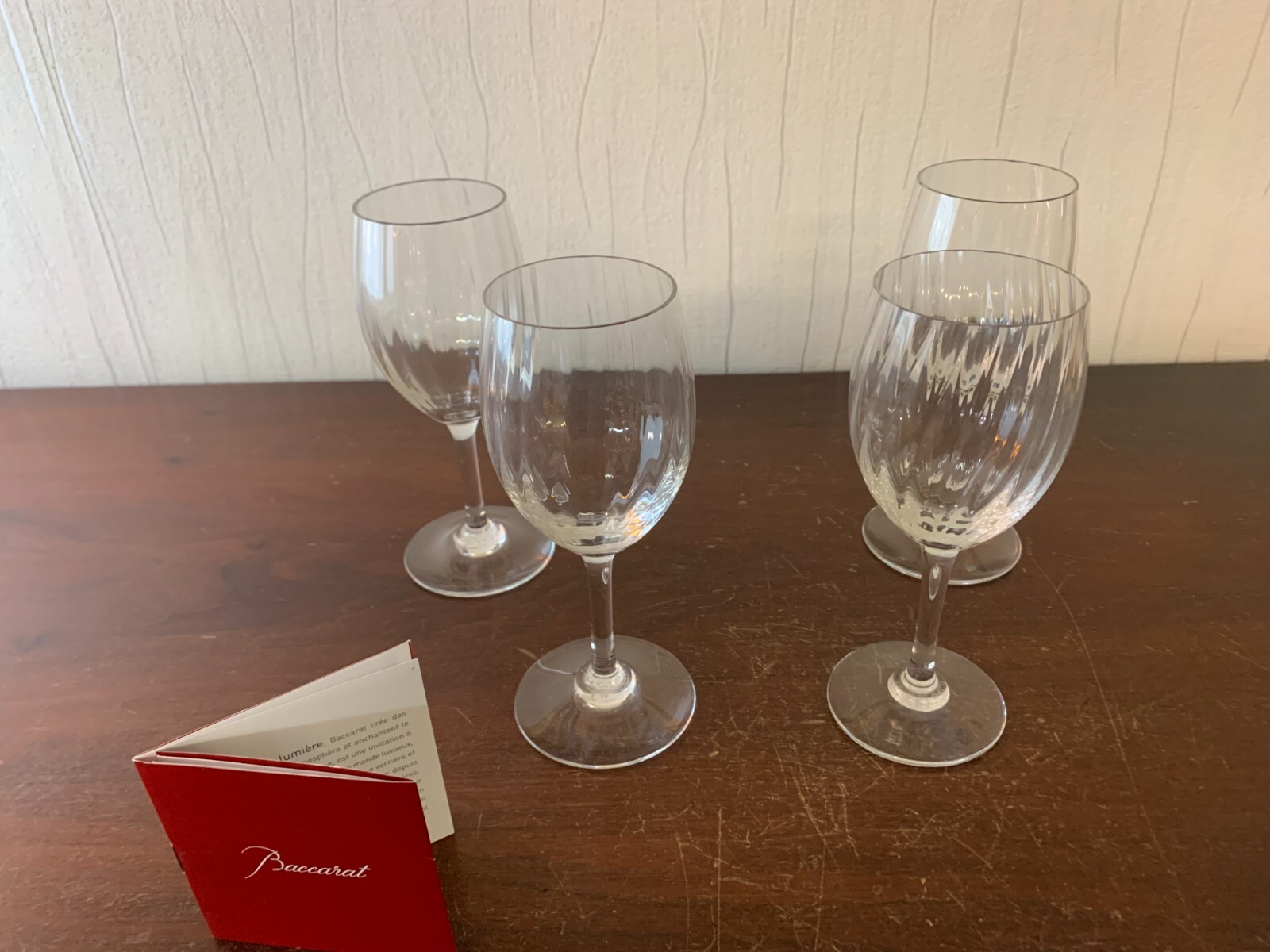 30 Water Glasses Livourne Model In Baccarat Crystal (Price Per Unit)