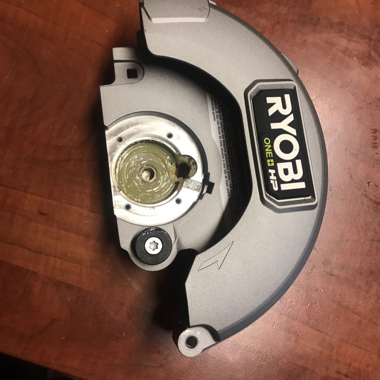 OEM Saw Part Upper Guard Assembly  For Ryobi Pblcs300  7-1/4" 18V Circular Saw