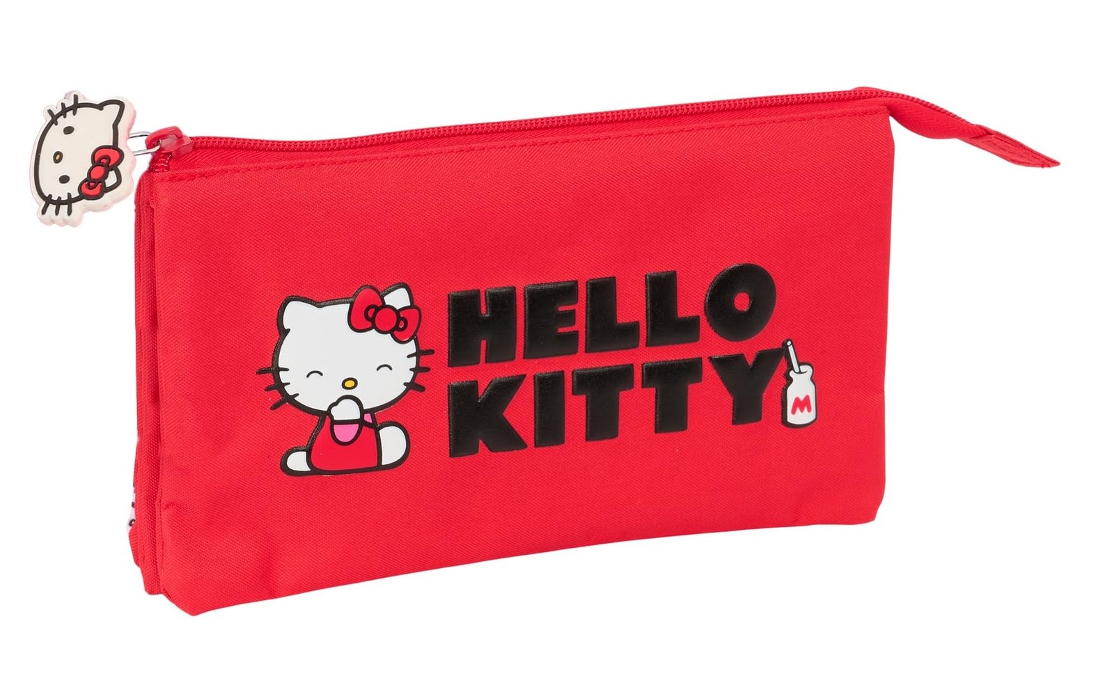 safta Hello Kitty Iconic Federmäppchen für Kinder, ideal für Kinder im Schulalte