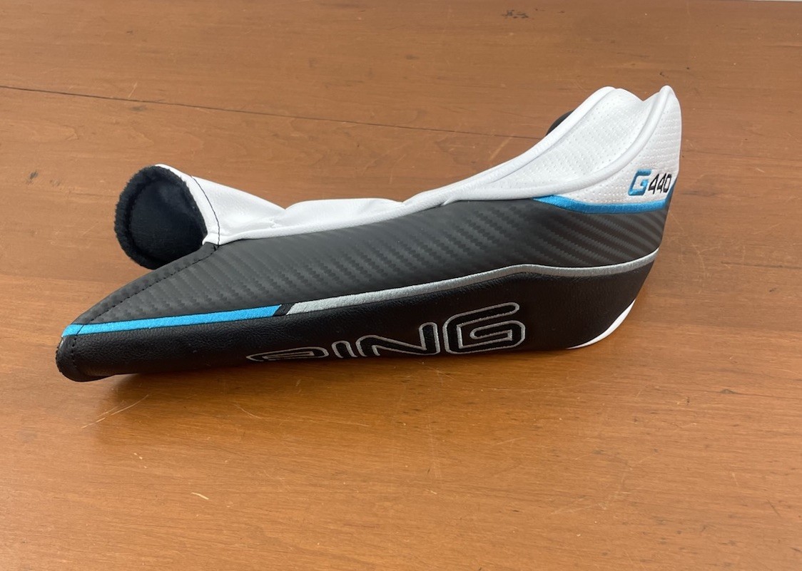 PING G440 FAIRWAY WOOD HEADCOVER - BLACK/WHITE/BLUE