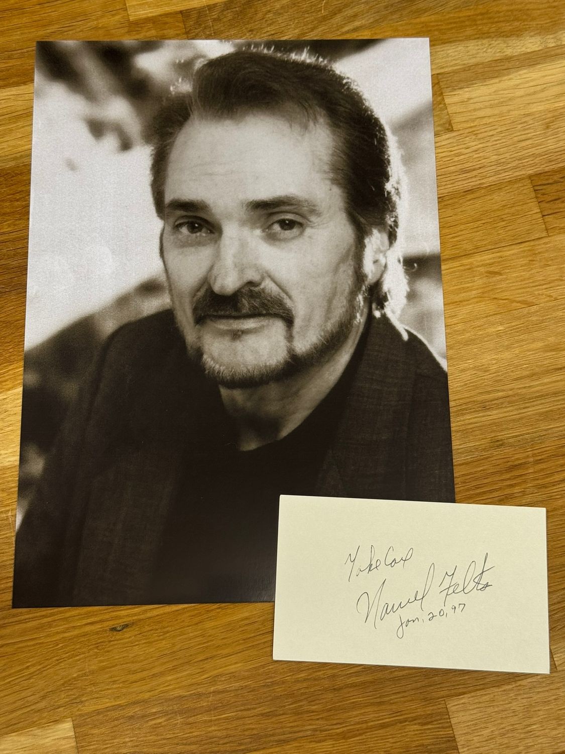 Narvel Felts Rockabilly and country, genuine Autograph