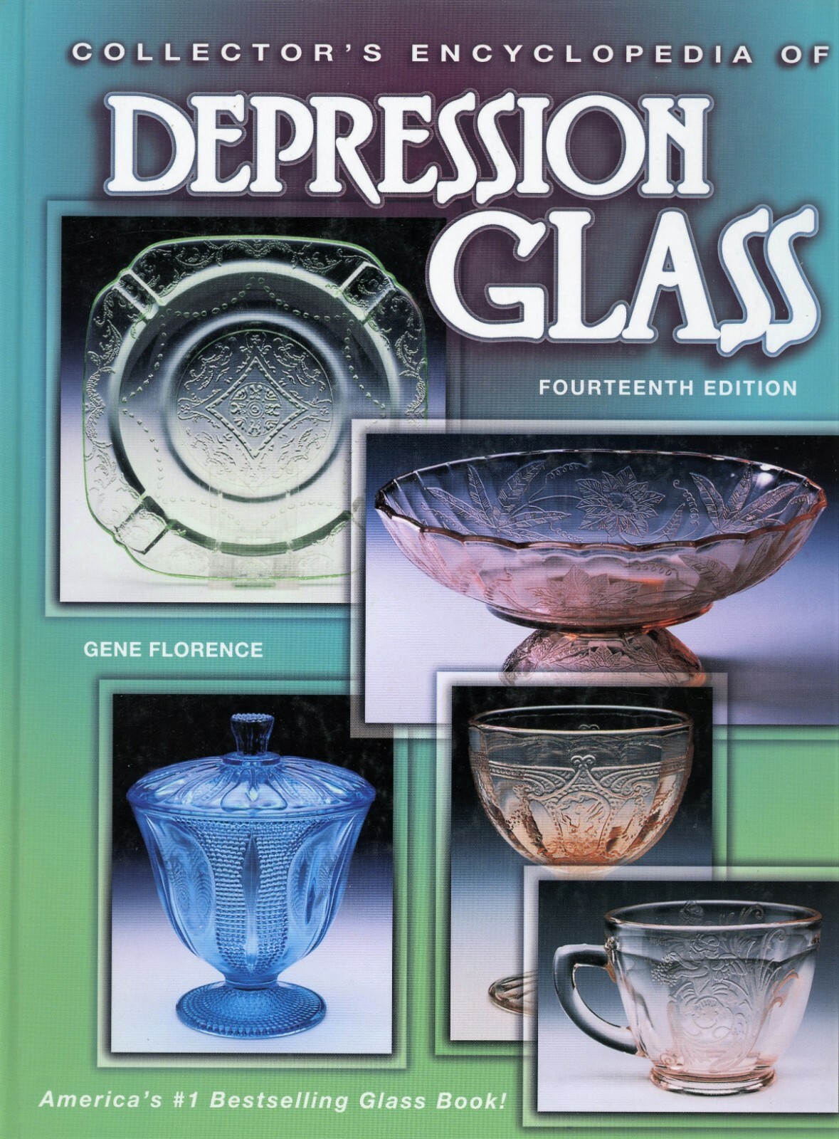 Kitchen Depression Glassware - Makers Forms Colors.../ Illustrated Book + Values