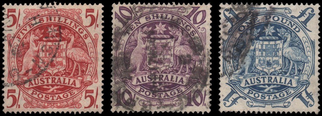 Australia #218-220 Used