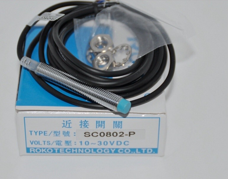 1PCS NEW ROKO SC0802-P proximity switch sensor #hj