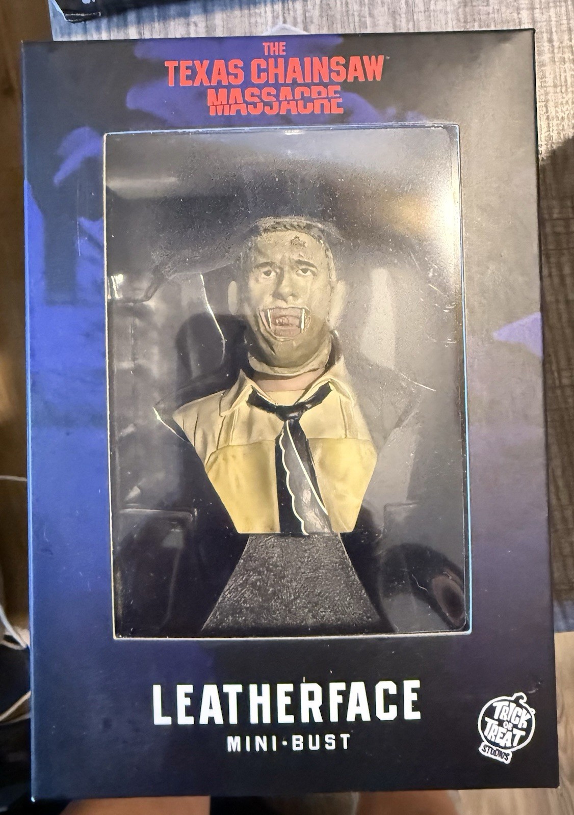 Leatherface Mini Bust Statue Trick or Treat Studios Texas Chainsaw Massacre