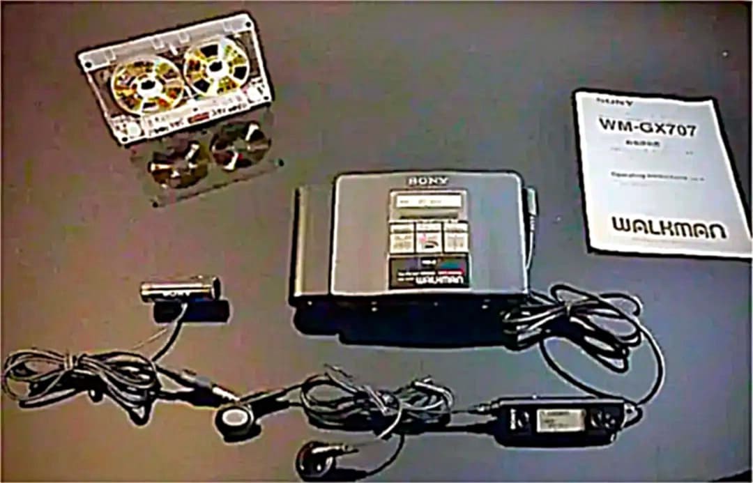 Cassette Walkman Sony WM-GX707 Serviced Fully Operational