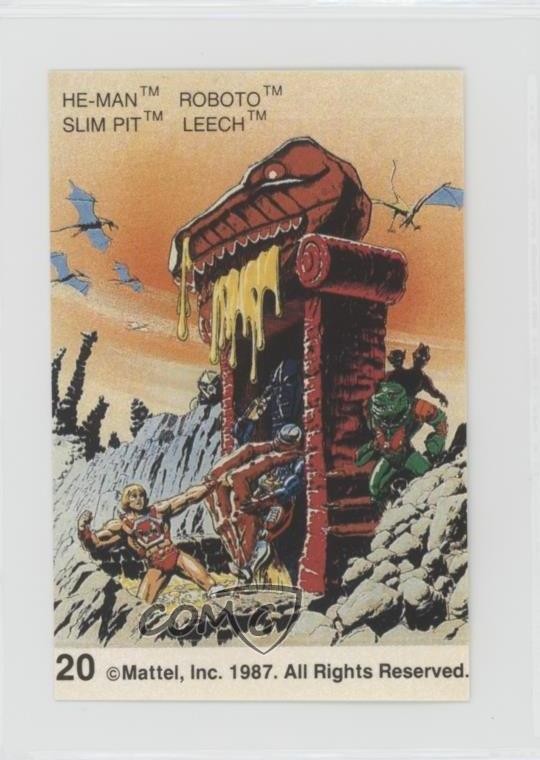 1987 Mattel Masters of the Universe He-Man Roboto Slim Pit Leech #20 tv5
