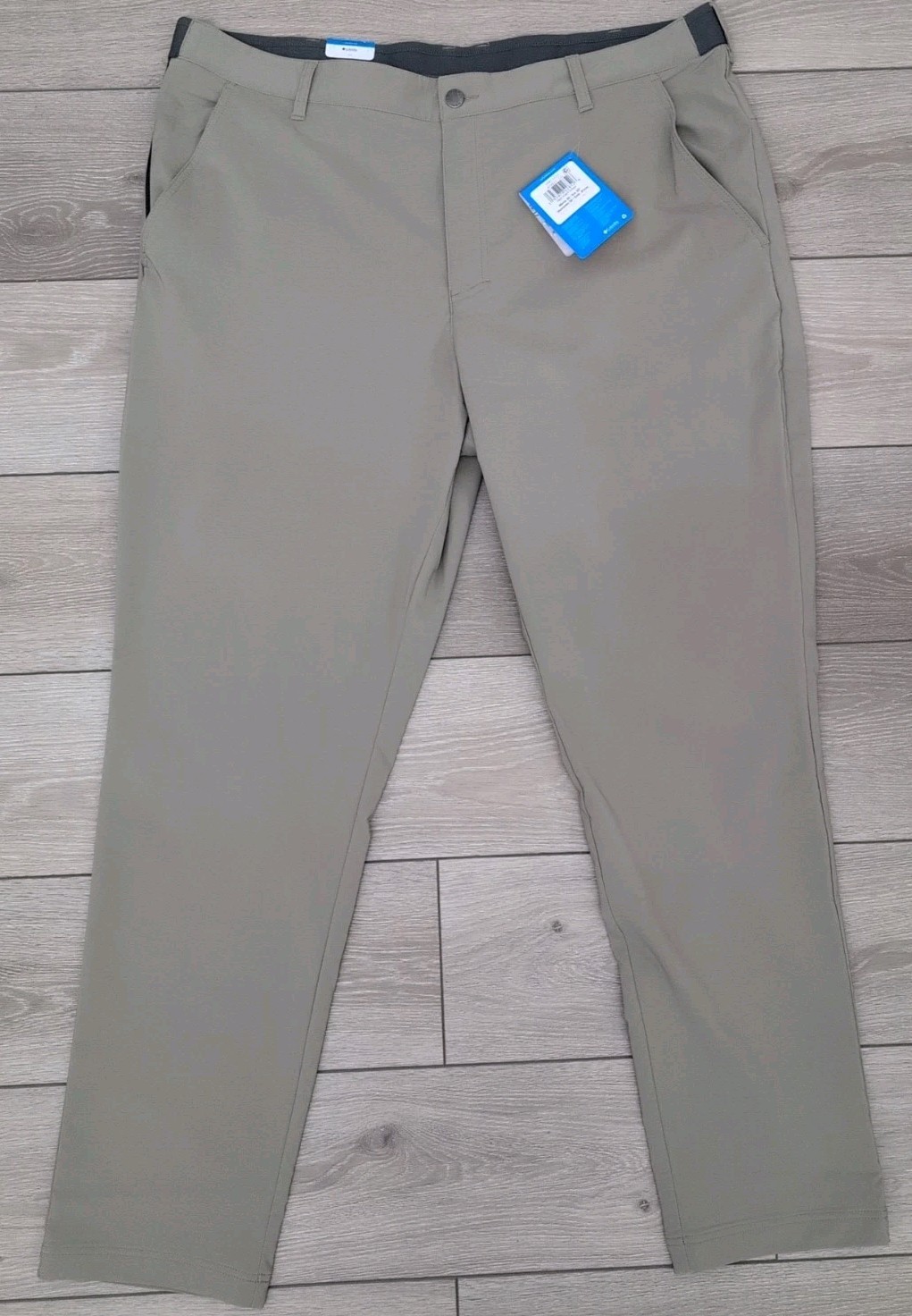 Columbia Pants Mens 40x32 Khaki Tech Trail II Pant Omni Shade Active Fit Outdoor
