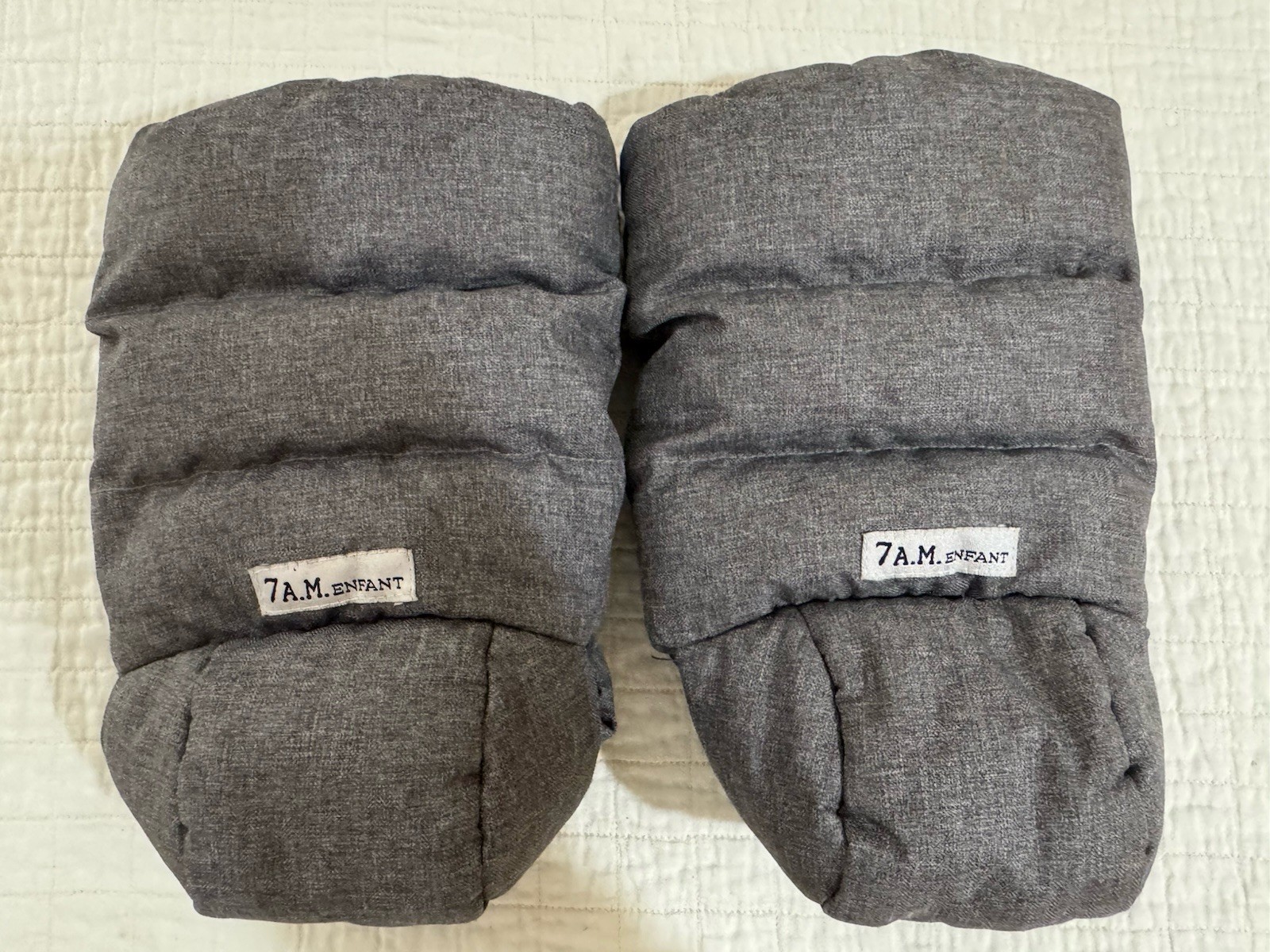 7 A.M. Enfant WarMMuffs HM212 Gray One Size Winter Stroller Footmuff