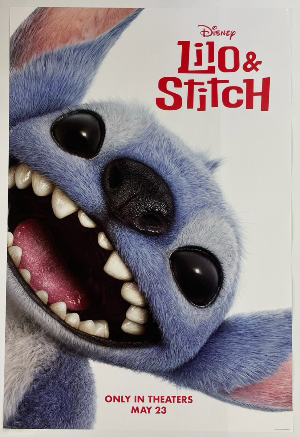 LILO & STITCH ORIGINAL MOVIE THEATER POSTER 27" x 40" DOUBLE SIDED DS 2025