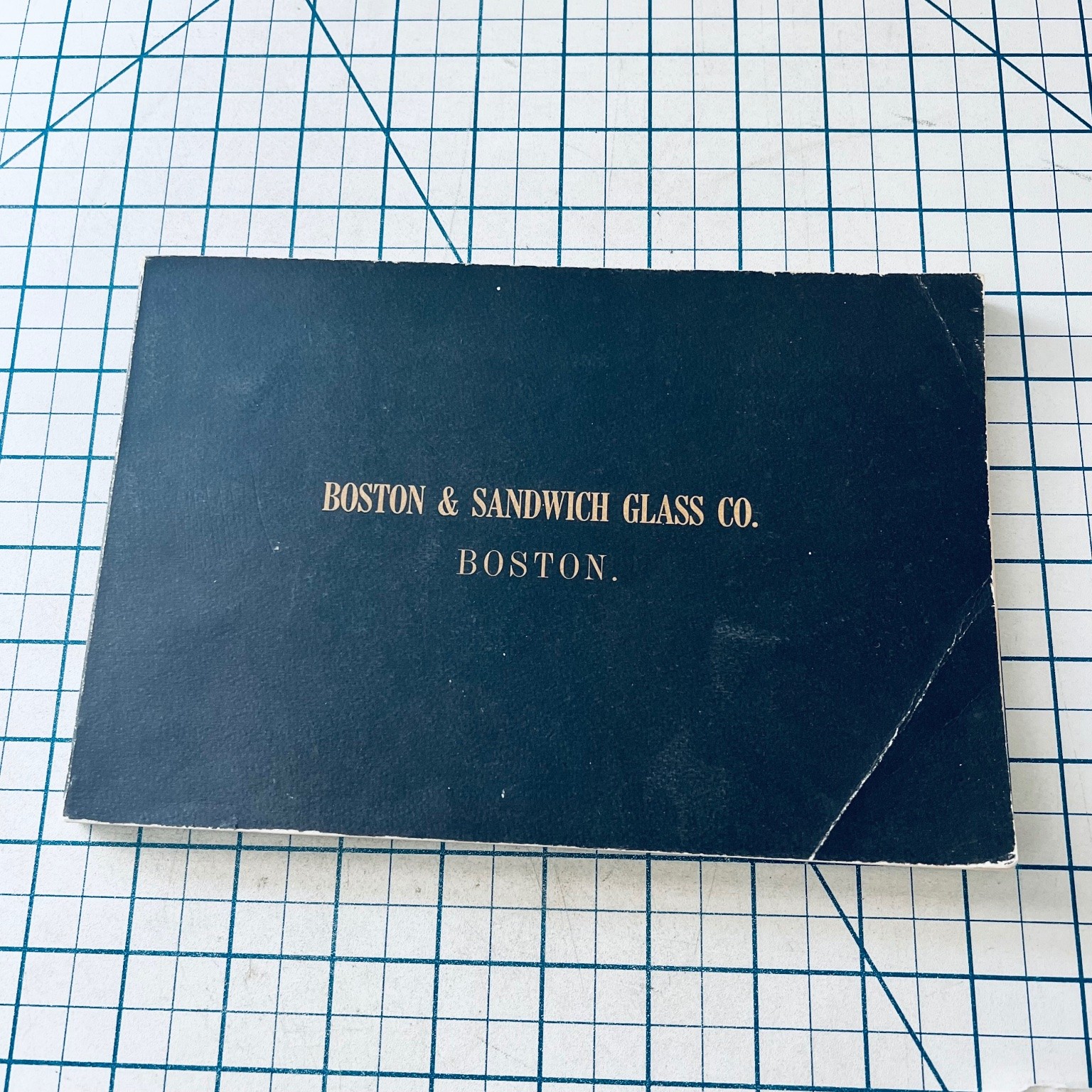 Boston & Sandwich Glass Co 1874 Factory Catalog Reprint 1968 Antique Glass Arts