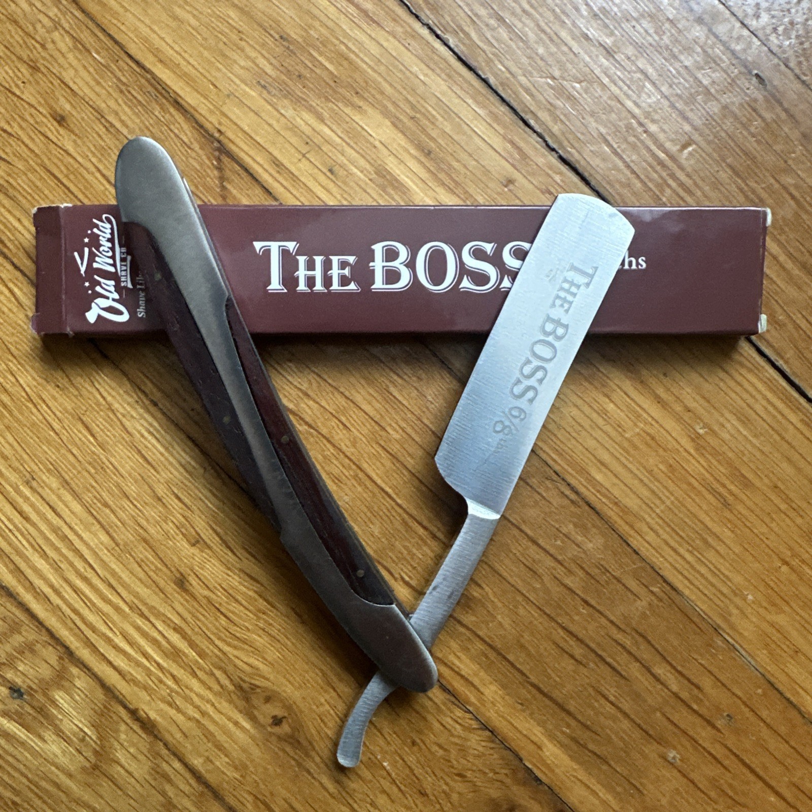 Men's Shaving Knife (with box)