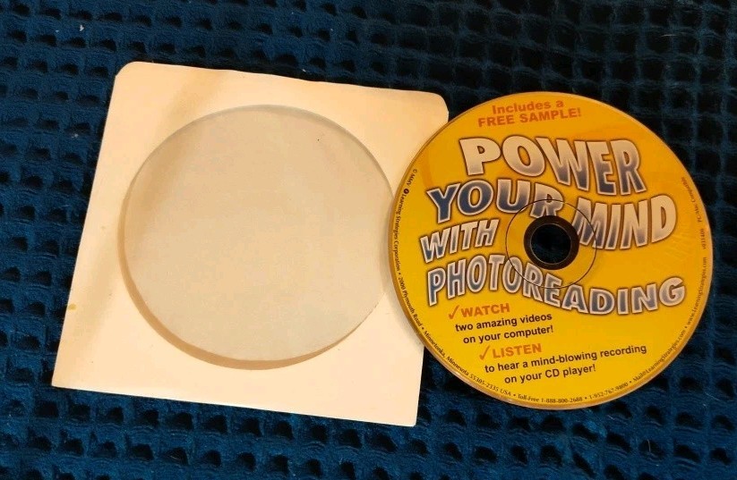 Power Your Mind With Photo reading,2 Videos For Computer,Audio For CD Player,USA