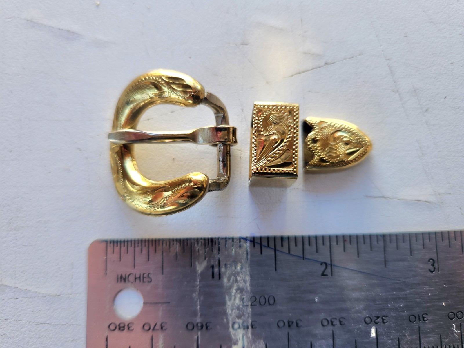 ranger belt buckle set