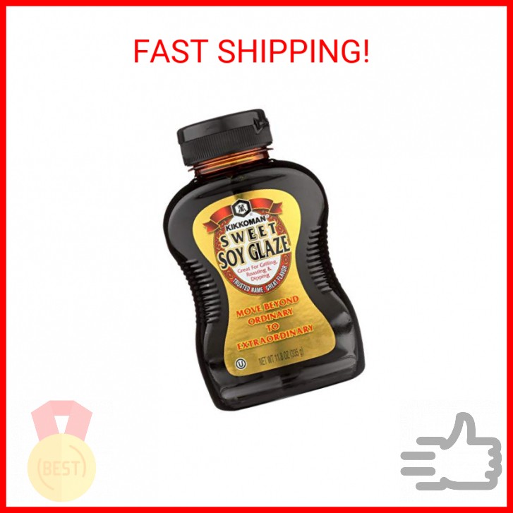 KIKKOMAN Glaze Soy Sweet Sauce, 11.8 Ounce