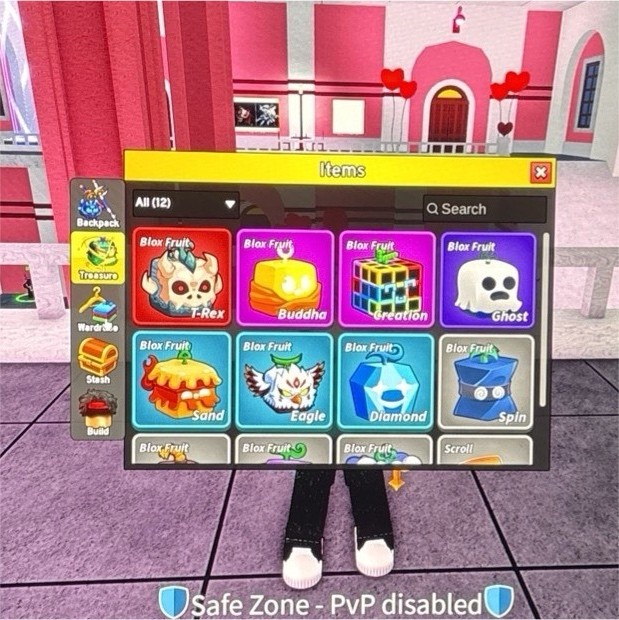 MAXED BLOX FRUIT ACCOUNT WITH 35MIL TREX IN INVENTORY MAXED ELECTRIC  