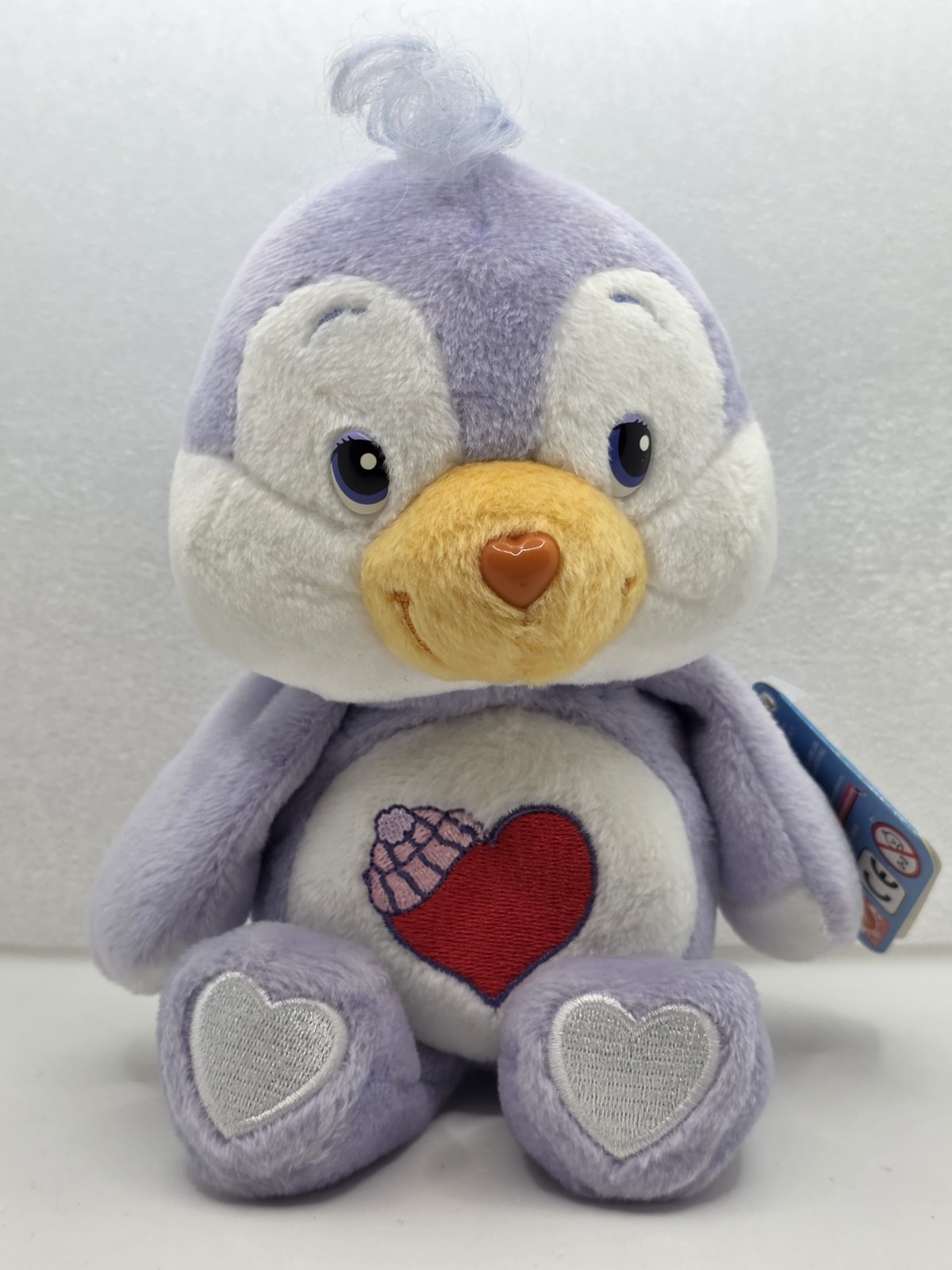 Care Bears Cousins Cozy Heart Penguin 20th Anniversary Plush 8" Inch  w Tag