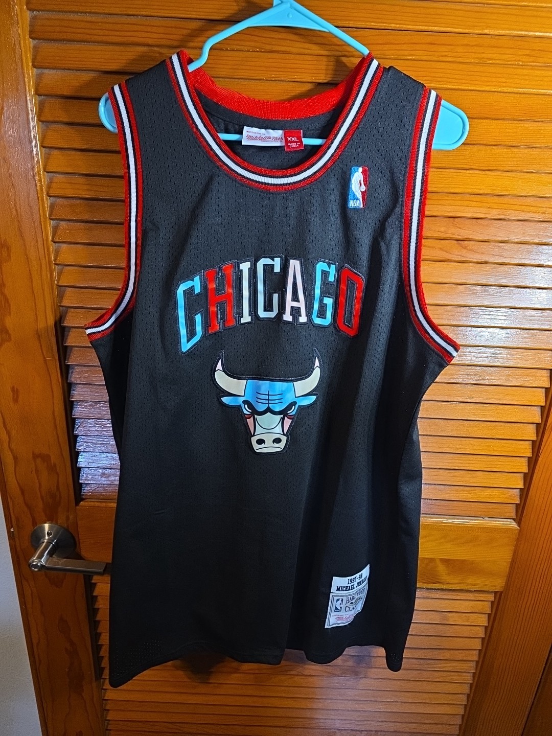 Michael Jordan Chicago Bulls #23 97-98 Stitched Mitchell & Ness Jersey 2XL XXL