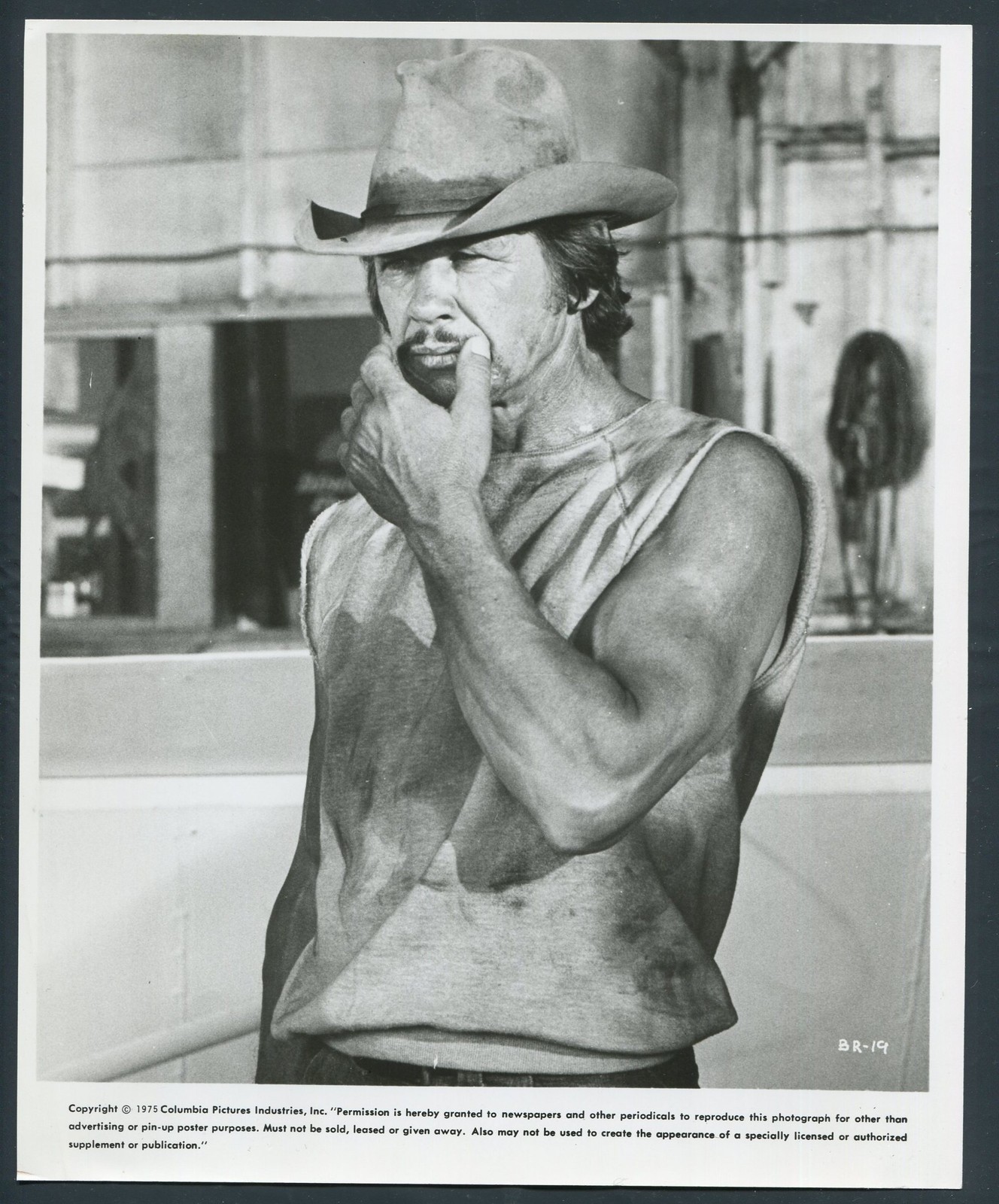 CHARLES BRONSON in Breakout '75 MUSCLES MOUSTACHE