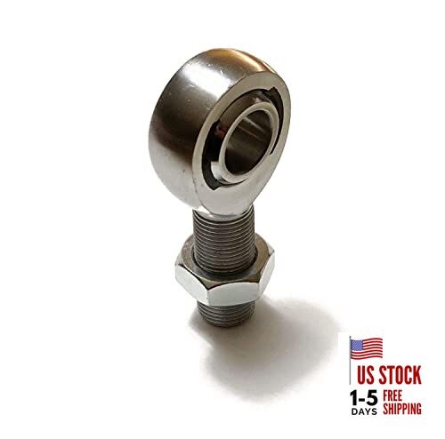 Left-Hand 3/4" Bore x 3/4"-16 Shank Heim Joint Rod End with Jam Nut | Heavy 