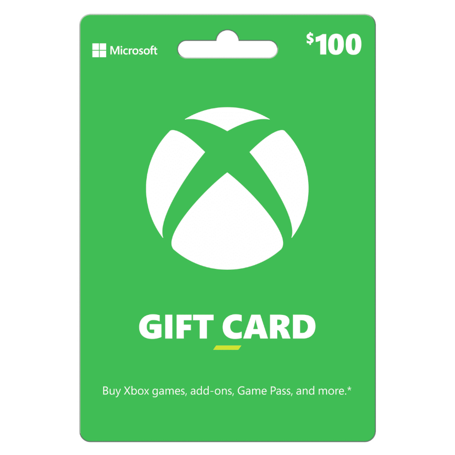 $100 Microsoft Xbox Live Gift Card Instant Message Delivery within 1 HOUR