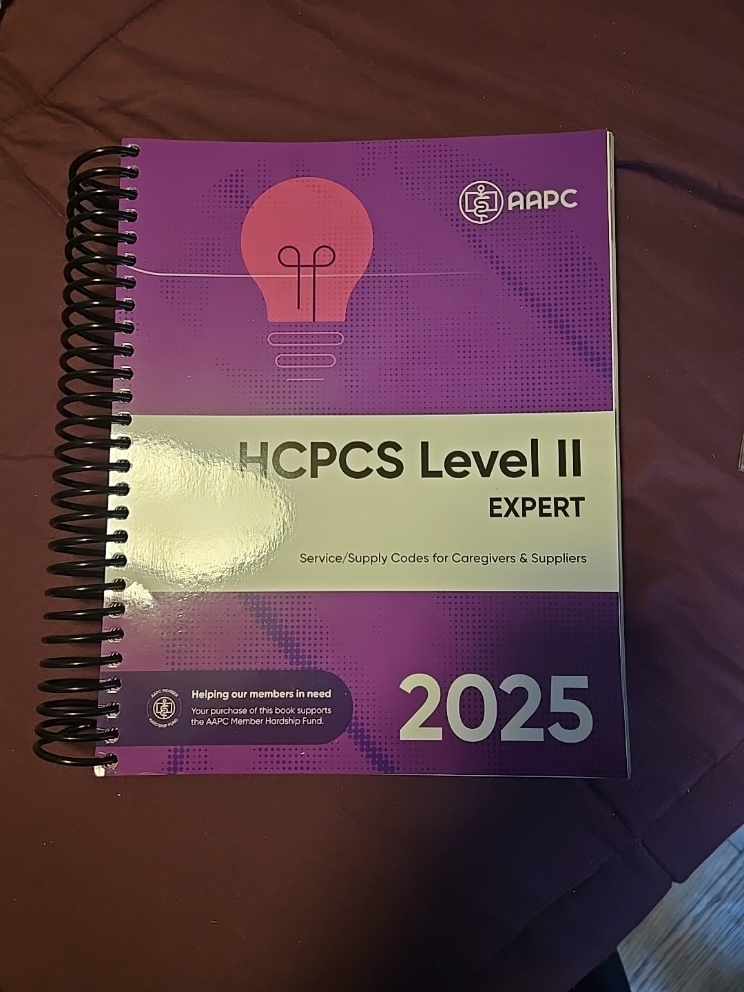HCPCS Level II Expert 2025 Code Book With Tabs