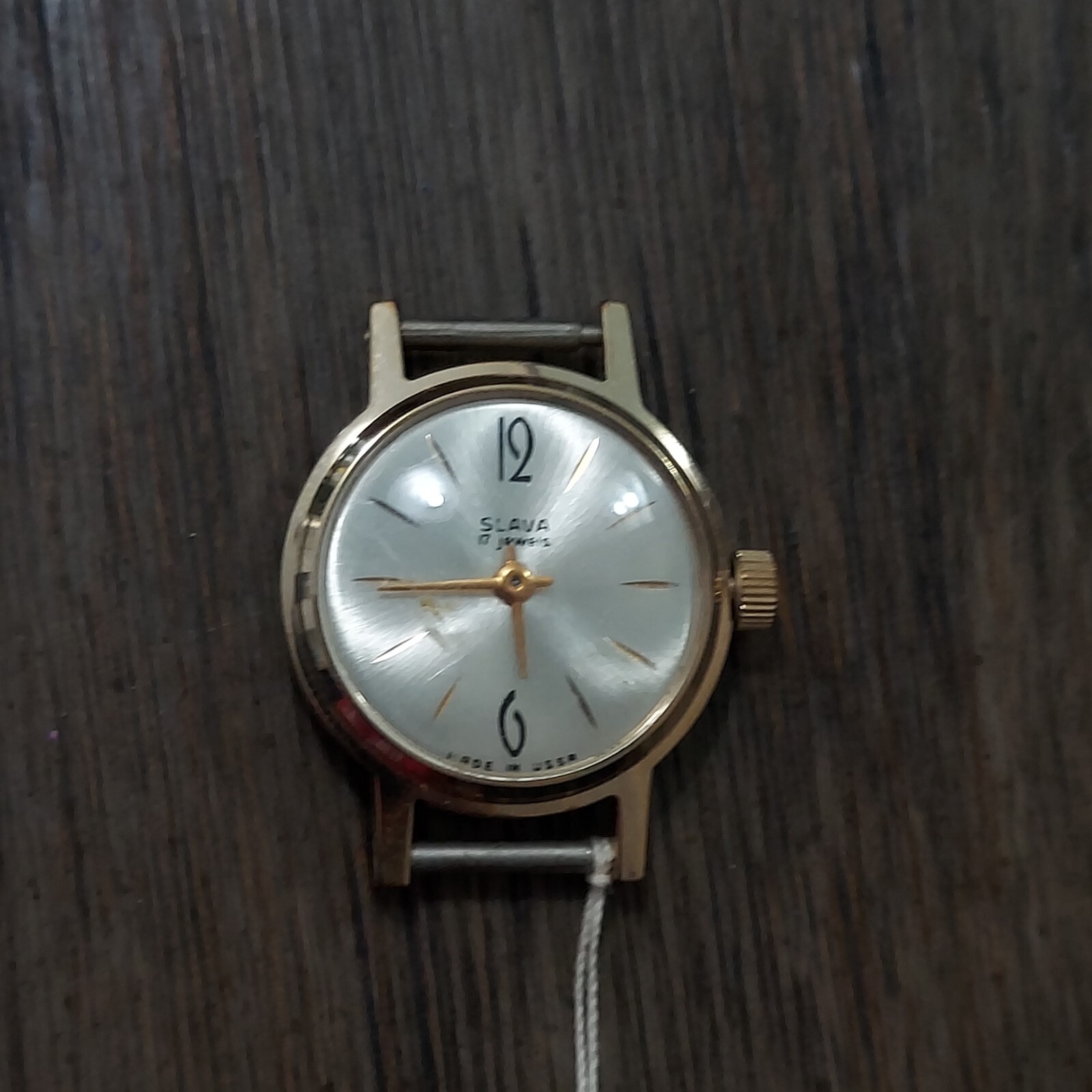 SLAVA womens wristwatch, 17 jewels, made in USSR, Watch Untested