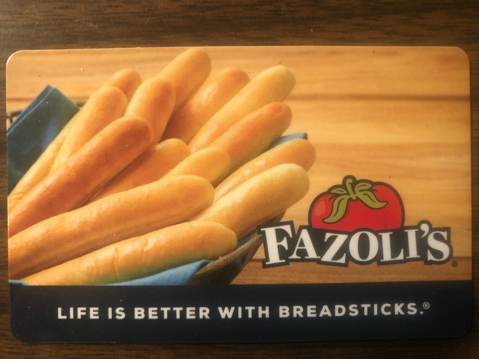Fazoli's Gift Card $100.00 Value. Free Shipping!