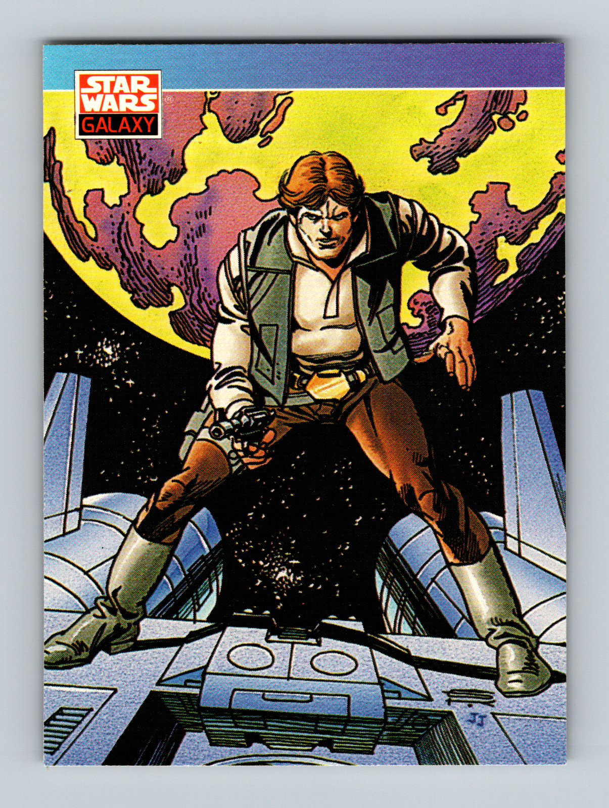 1993 Topps Star Wars Galaxy Series 1 Trading Card #100 New Visions