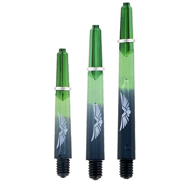 Shot Eagle Claw Black Green Two Tone With Rings Dart Shafts