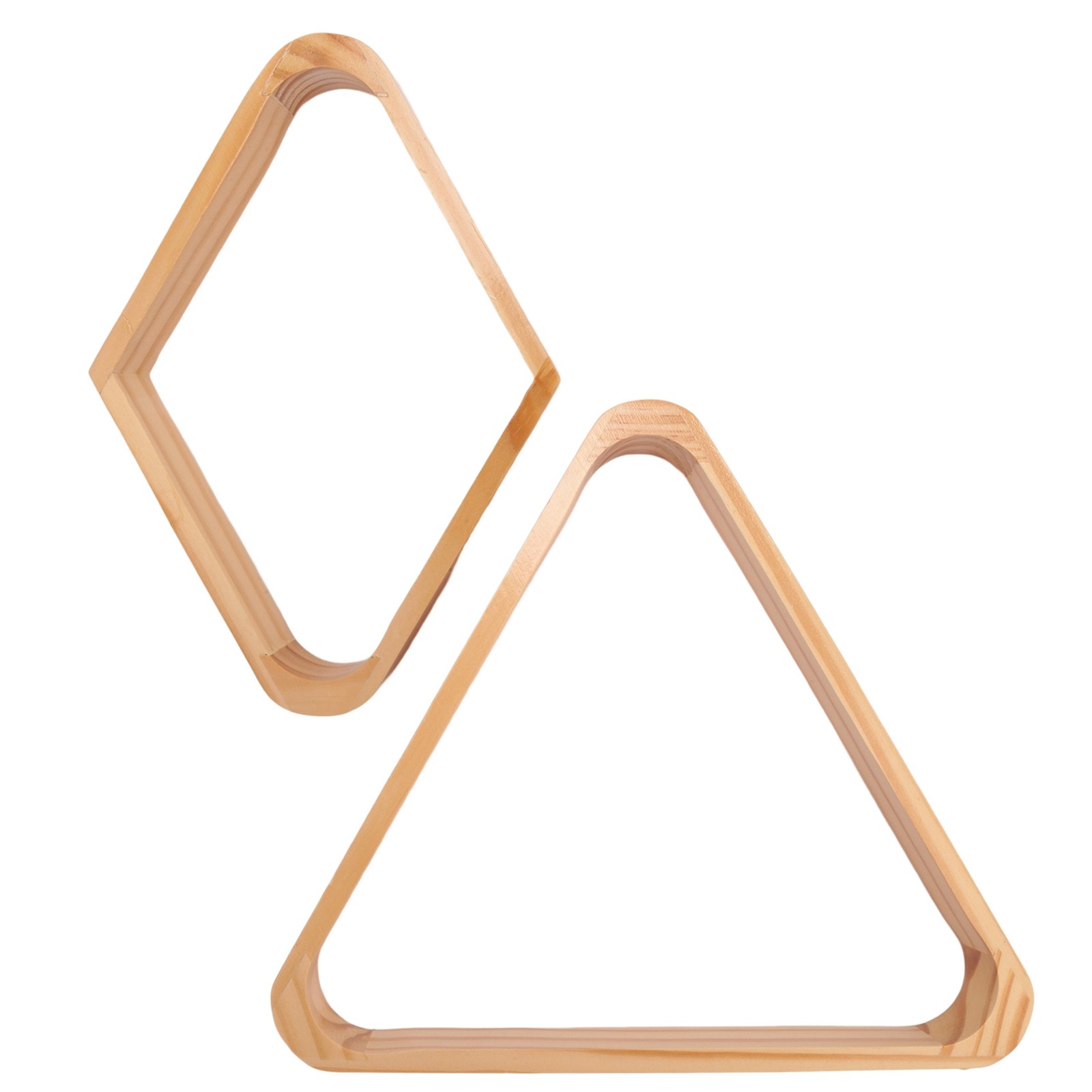 Wooden Billiard  Rack Billiard 8- Triple-cornered Rack and 9- Diamond7721