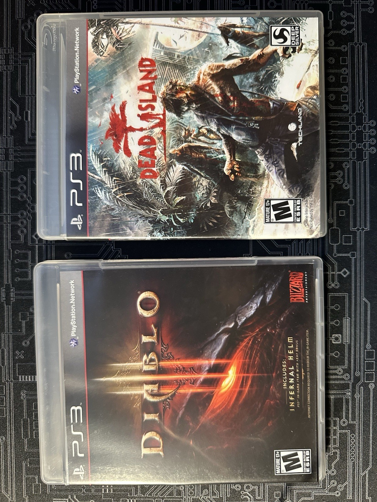 Playstation 3 Game BUNDLE: Diablo III & Dead Island