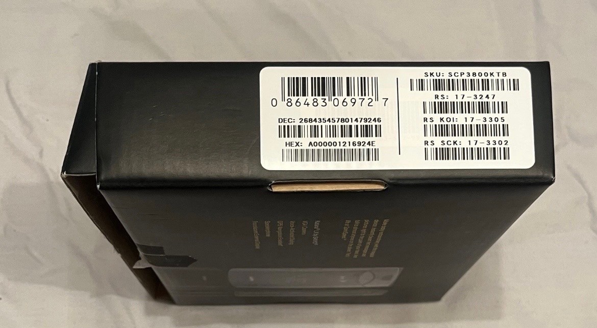 *NEW IN BOX* Sprint Sanyo Katana LX Flip Cell Phone Black 17-3247