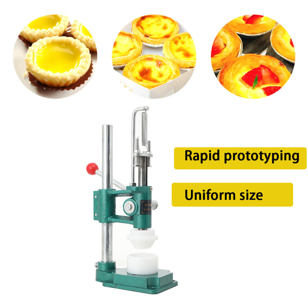 Egg Tart Skin Forming Molding Machine Manual Cheese Tart Shell Presser New