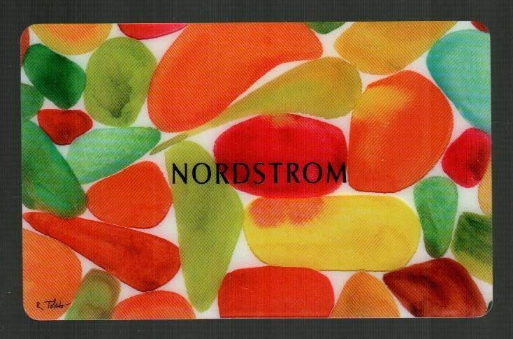 NORDSTROM Mosaic of Color ( 2012 ) Gift Card ( $0 )
