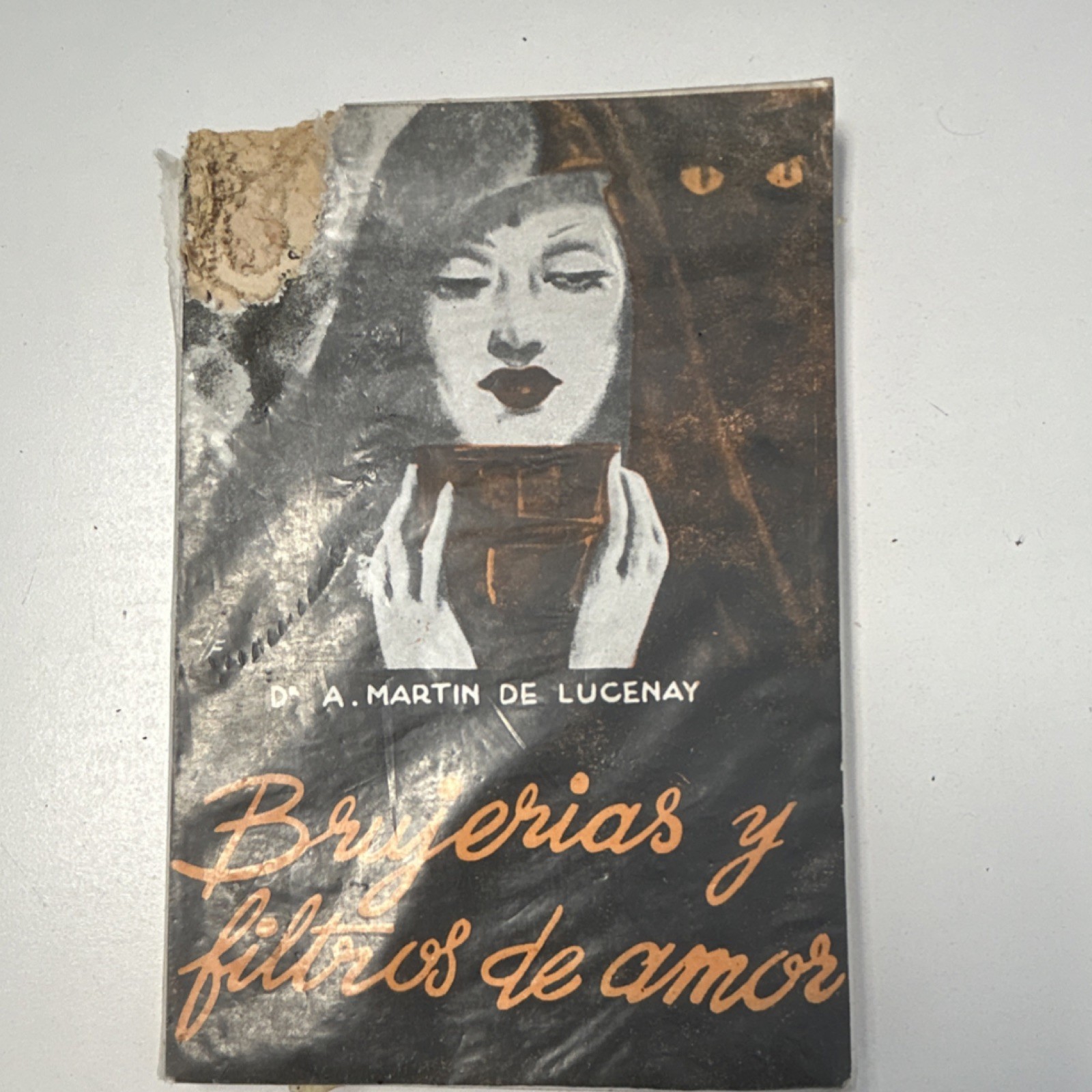 A. Martin de Lucenay Vintage Softcover Sexuality Brujerias Spanish