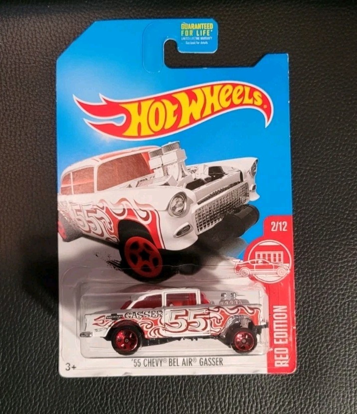 Hot Wheels ‘55 Chevy Bel Air Gasser Target Red Edition