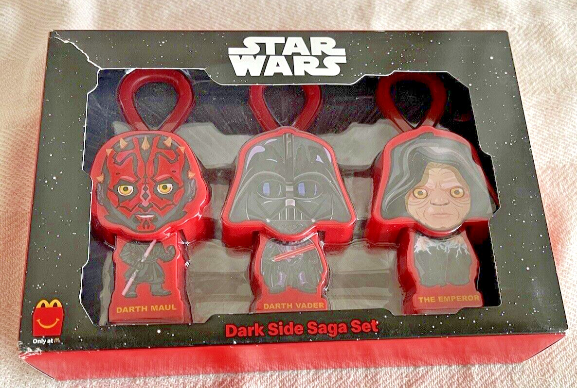 Star Wars Rise of Skywalker Toys Dark Side Saga Set 2019 McDonalds Happy Meal