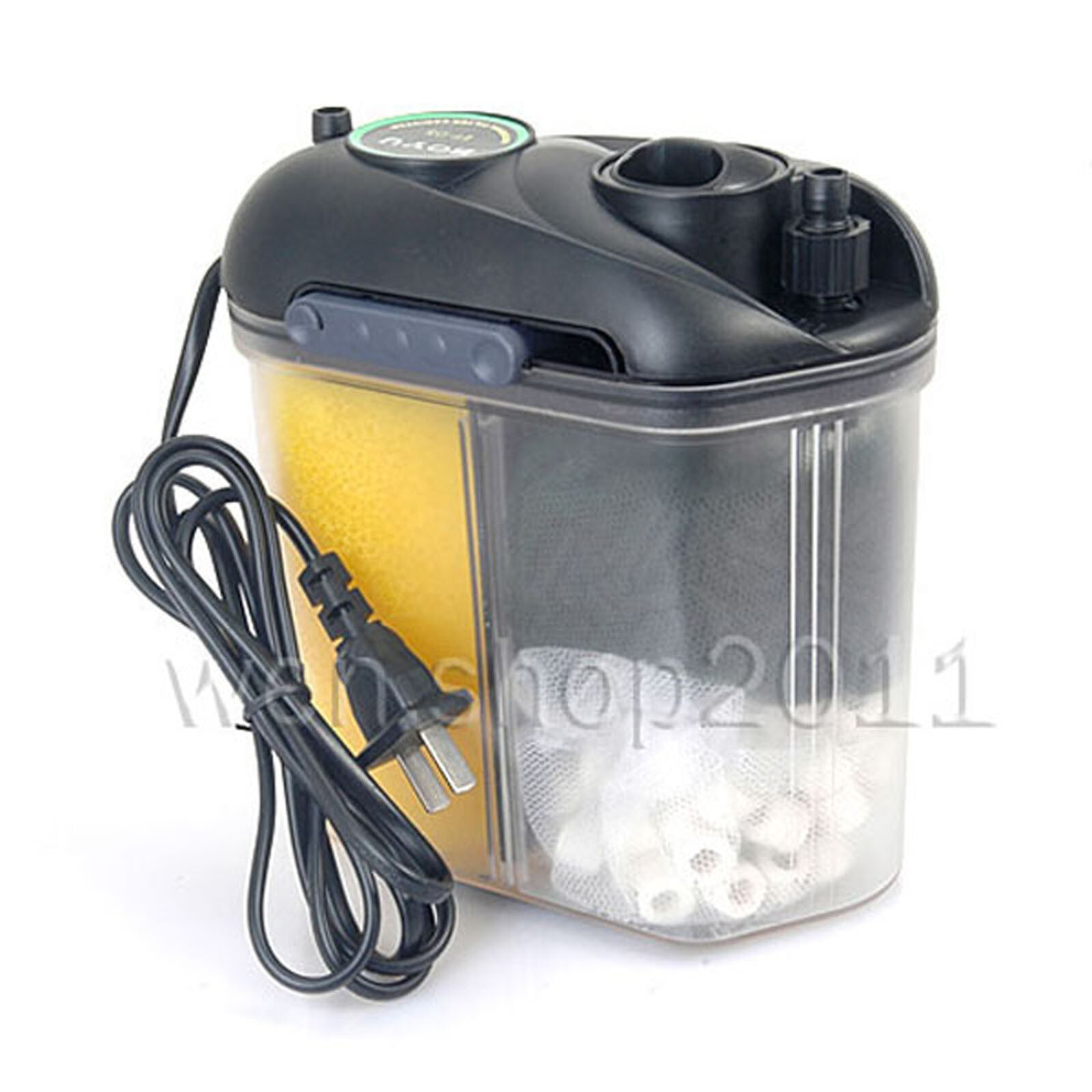Nano Aquarium Fresh / Marine Fish Tank External Filter Media Sponge Canister