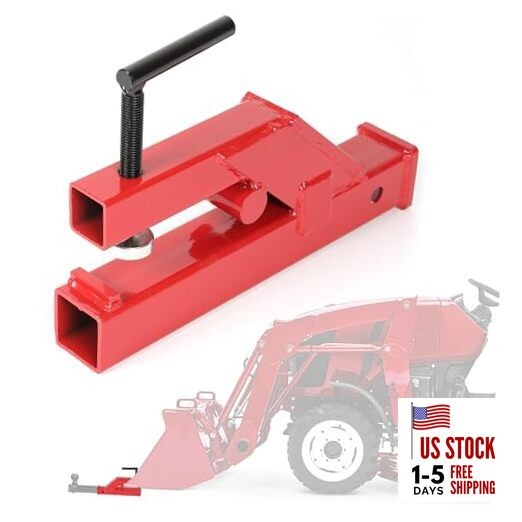  Clamp On Trailer Hitch 2" Ball Mount Receiver Adapter Bucket Trailer Hitch 