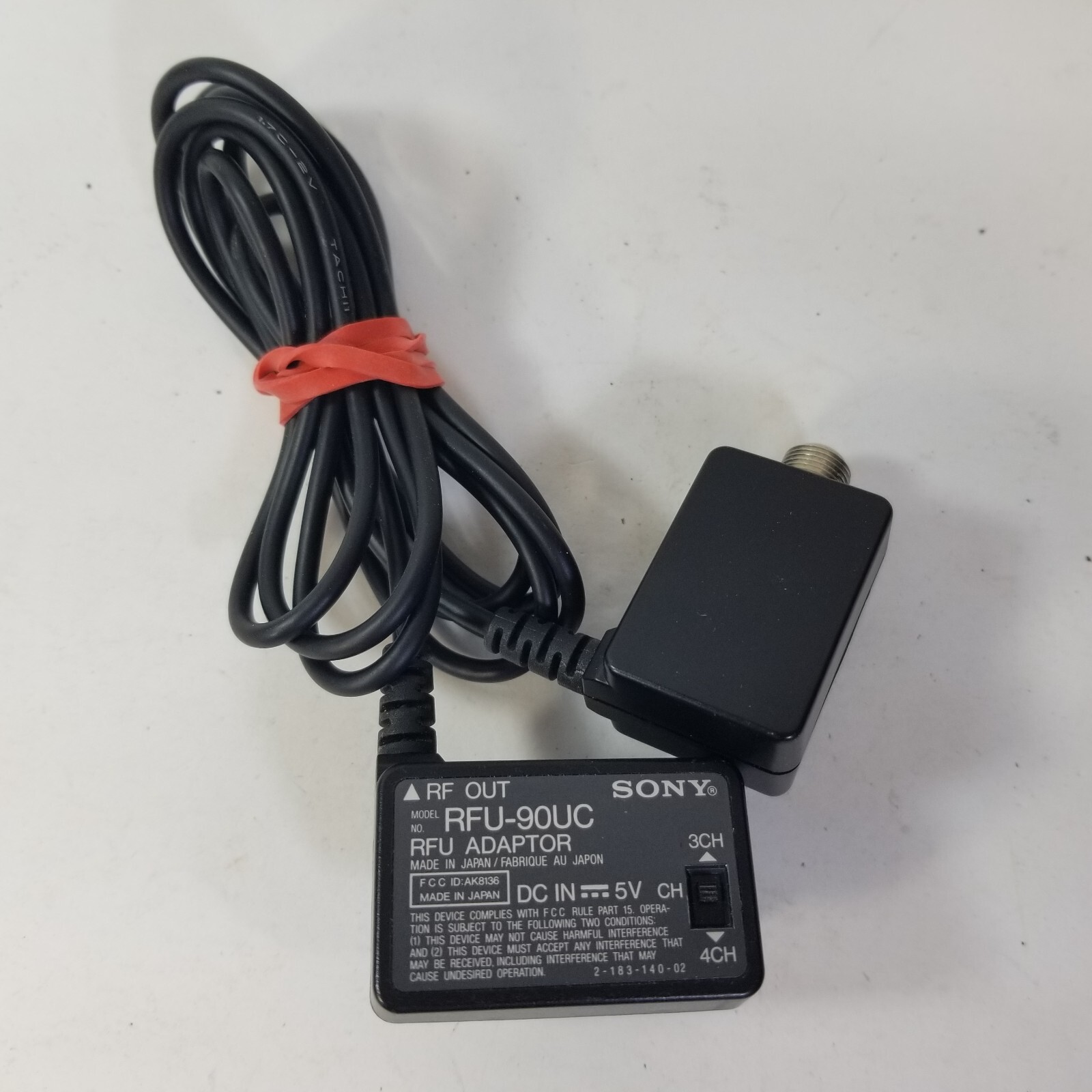 Sony RFU Adaptor - RFU-90UC - Adapter for Handycam Video 8 Camcorder