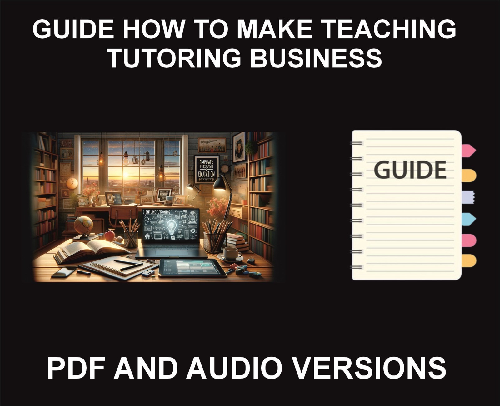 Guide How To Start Tutoring And Teaching Business, PDF and Audio