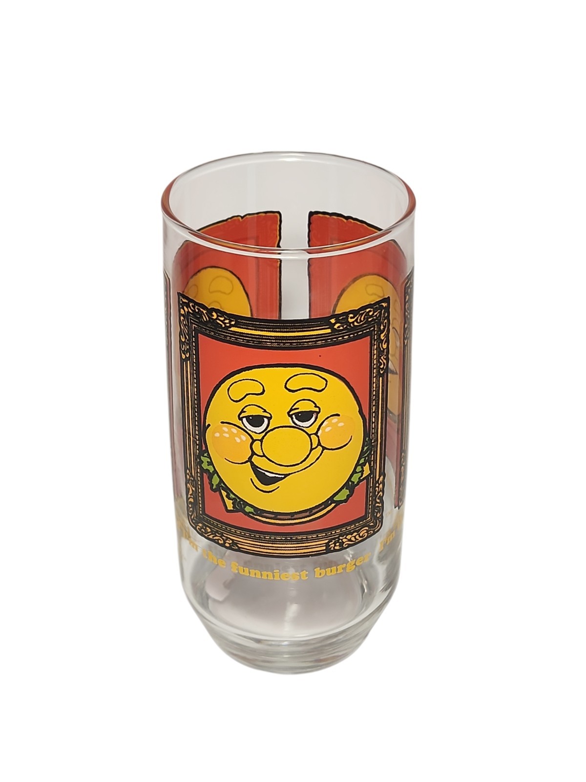 Vintage Burger King 1979 Collector's Series "Burger Thing" Drinking Glass USA  