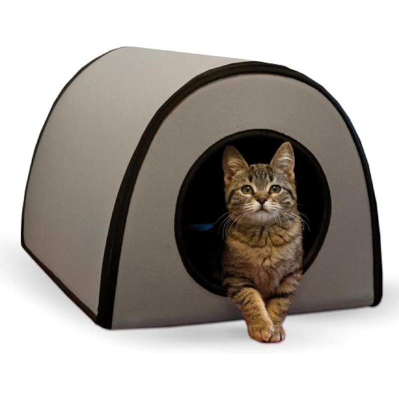 Thermo Mod Kitty Shelter Waterproof Outdoor Heated Cat House 21 X 14 X 13 Inches