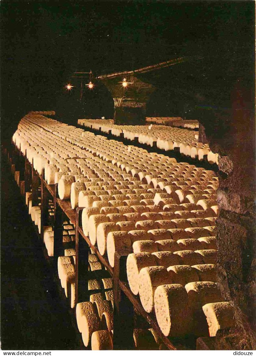 Postcard - Crafts - Cheese - Cheeses - Cheese Factory - Roquefort - A cav