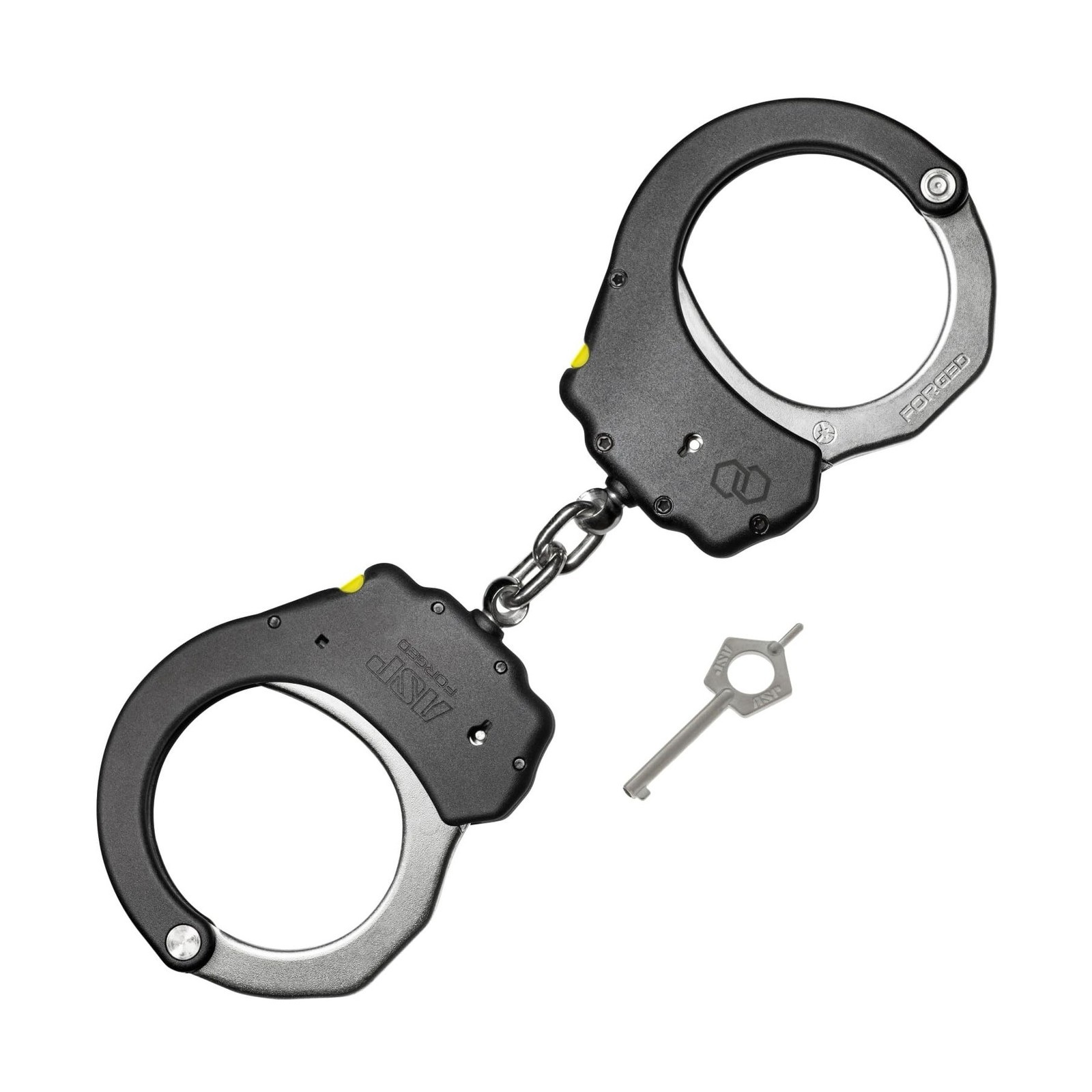 ASP Ultra Double-Locking Chain Handcuffs, Forged Aluminum Handcuffs, Professi...