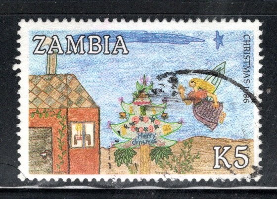 ZAMBIA AFRICA STAMPS USED LOT 62111