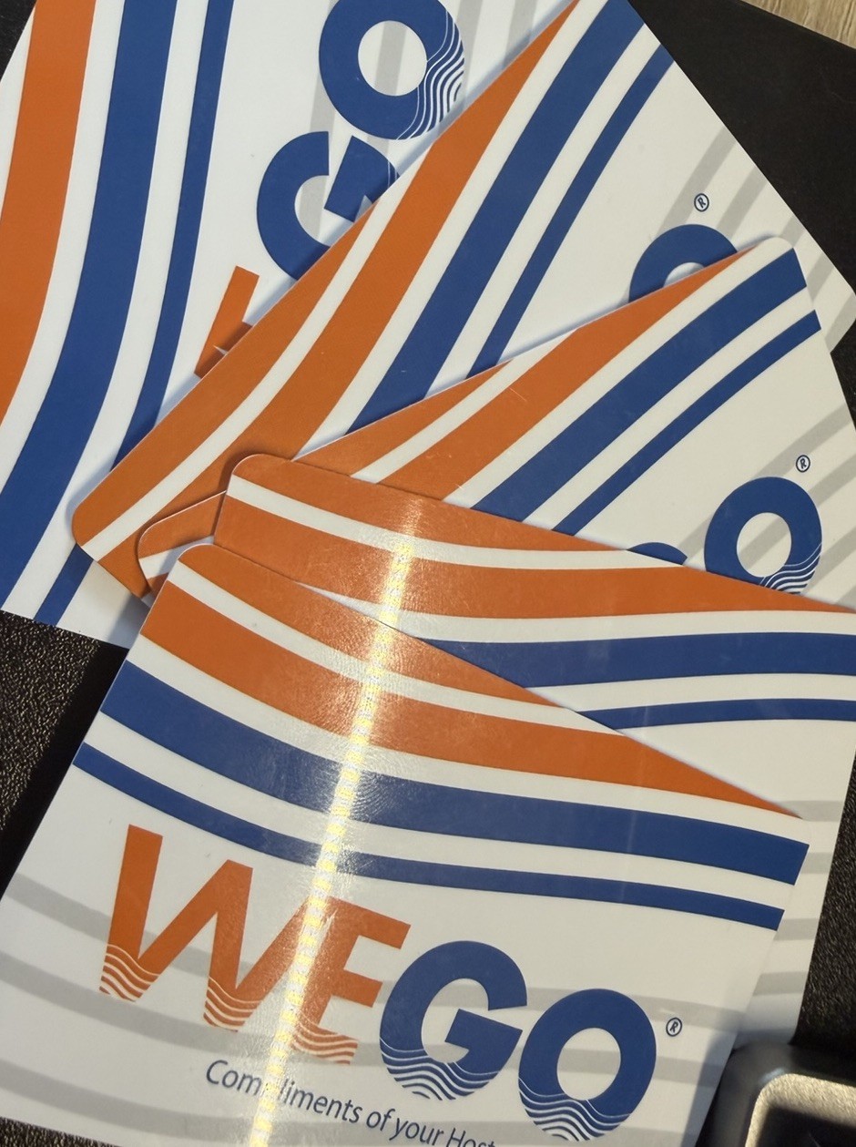 5 WEGO Bus Pass Niagara Falls Parks, Canada Hop-on/off Unlimited 48hrs, 2day NEW